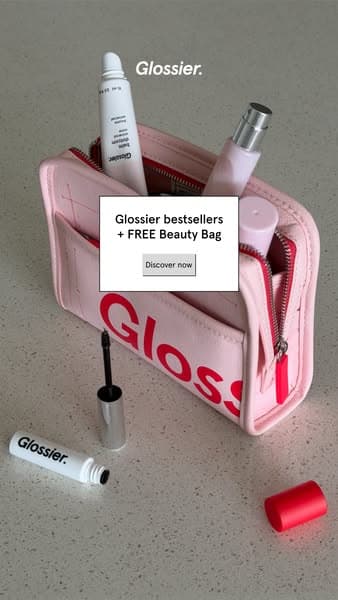 Glossier ad creative