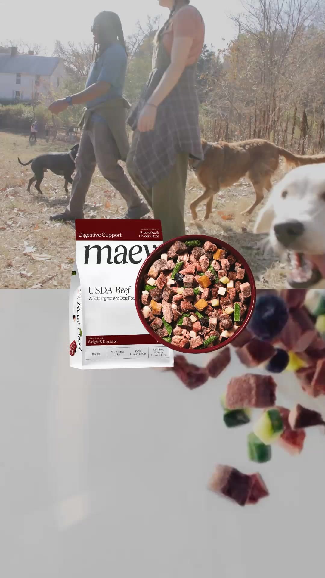 Maev ad creative