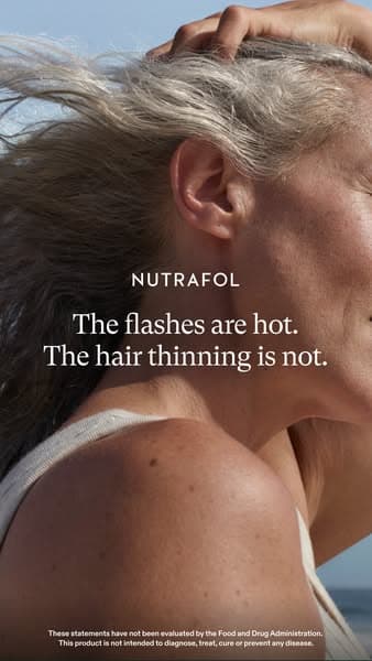 Nutrafol ad creative