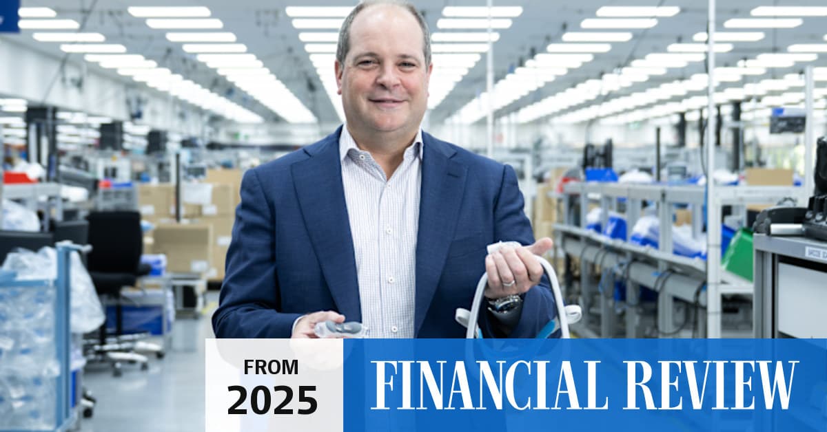 How ResMed's Mick Farrell turned a $7b company into a digital health leader