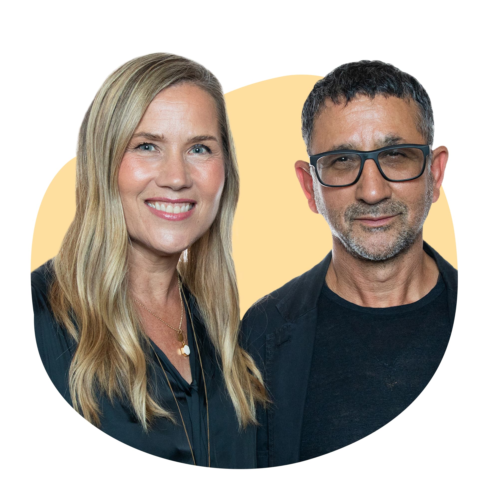 Britta Cox & Suveen Sahib - Co-founders of AQUIS & K18 Hair