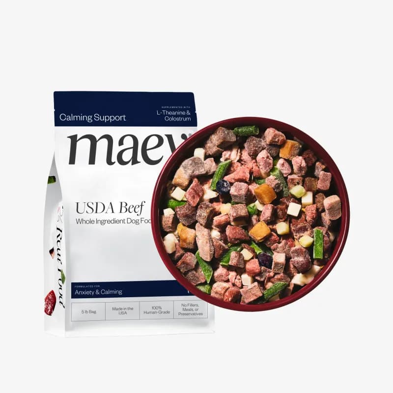 Beef Anxiety & Calming 10lb | Maev Whole Ingredient Dog Food