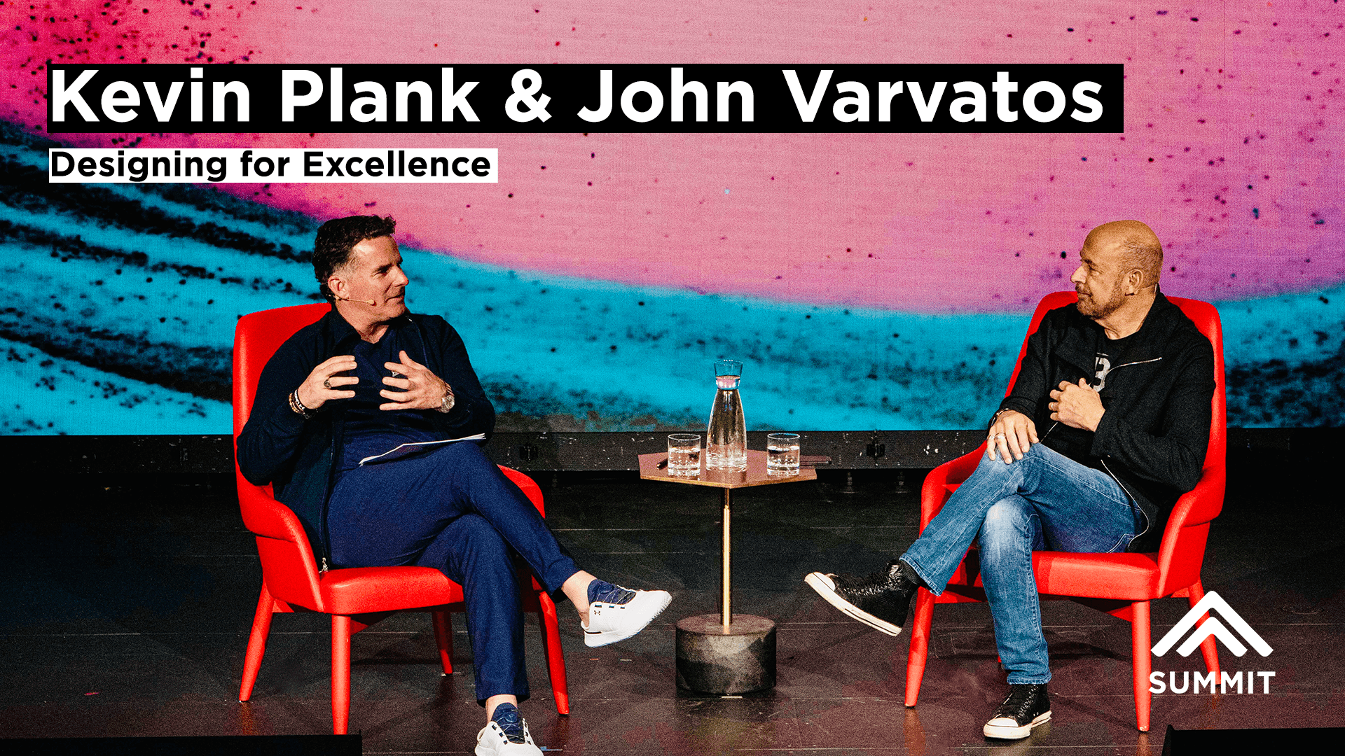 Kevin Plank and John Varvatos on Under Armour's vision for high performance apparel